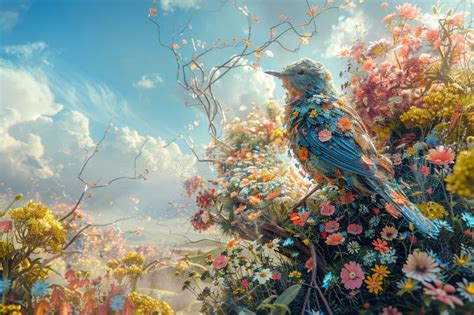 Can You Fly with Flowers? Exploring the Intersection of Nature and Imagination