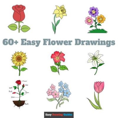 How to Draw Simple Flowers: A Beginner's Guide to Blossoming Creativity