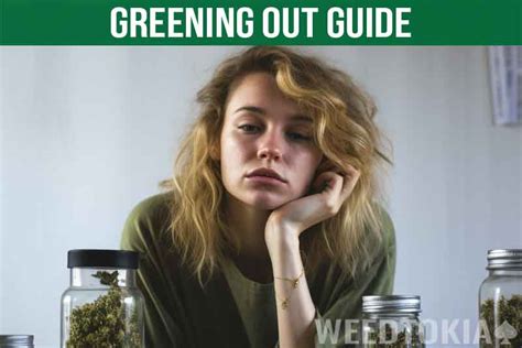 What is greening out feel like, and how does it compare to other altered states of consciousness?